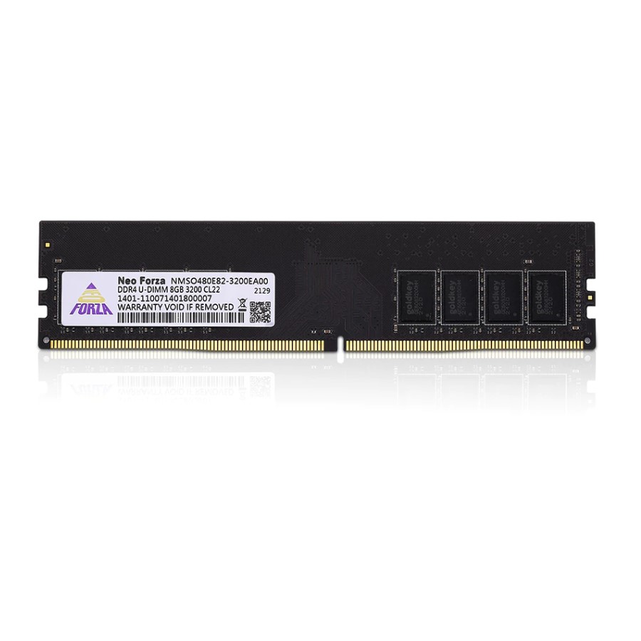Bộ nhớ Ram vi tính Neo Forza 8GB UDIMM DDR4 bus 3200 - Hàng chính hãng