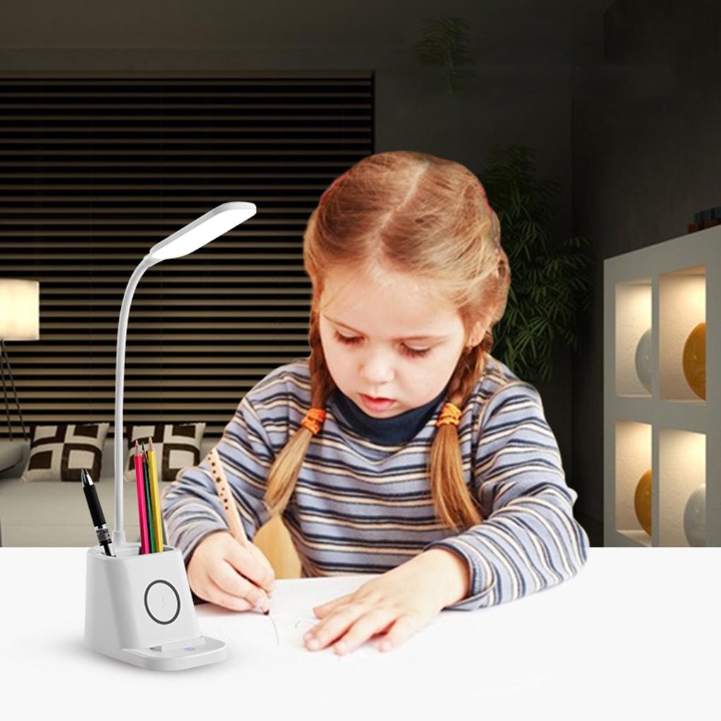 LED 120LM Desk Lamp Folded Touch Control Adjustable 3 Modes Lamps Lights Reading Eye Protection Desktop Devices ELEN