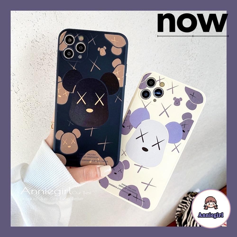 Ốp Điện Thoại Tpu Mềm Họa Tiết Gấu Kaws Cho Iphone 12 11 Pro Max X Xs Max Xr 8 7 Plus