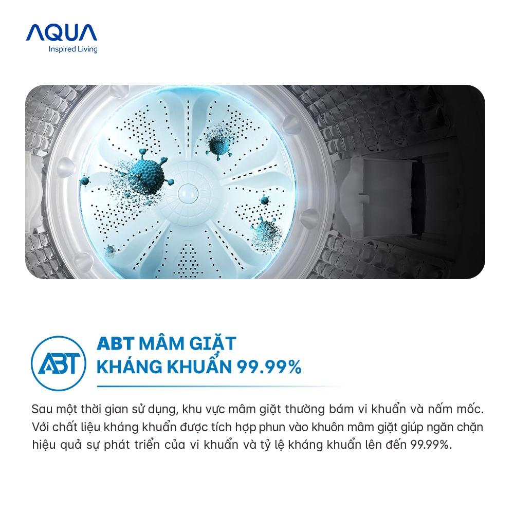 Máy giặt cửa trên Aqua 11kg AQW-FR110GT.PS - Hàng chính hãng - Chỉ giao HCM, Hà Nội, Đà Nẵng, Hải Phòng, Bình Dương, Đồng Nai, Cần Thơ