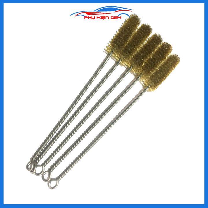 Chổi đánh gỉ sợi đồng xoắn tròn đường kính 12mm/15mm/20mm/25mm/30mm