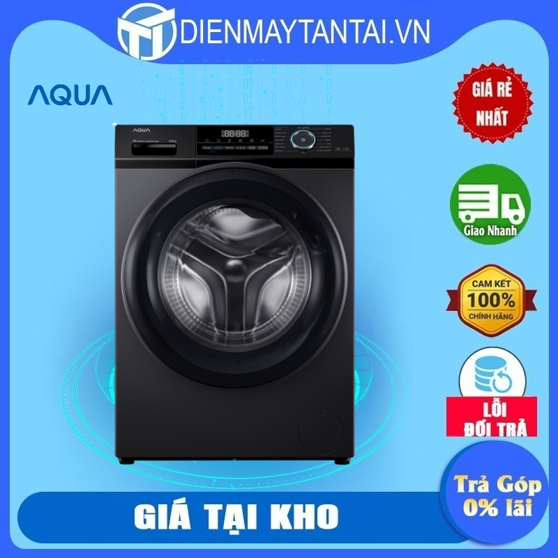 Máy giặt Aqua Inverter 10.5 kg AQD-A1052J(BK) - Hàng chính hãng