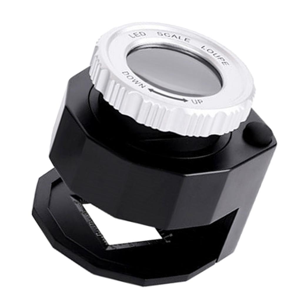 LED Light  Loupes  Currency  30x Magnification