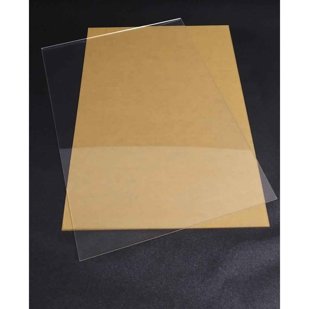 Tấm mica cắt sẵn, mica trong dày 3mm, 5mm khổ A4, A5
