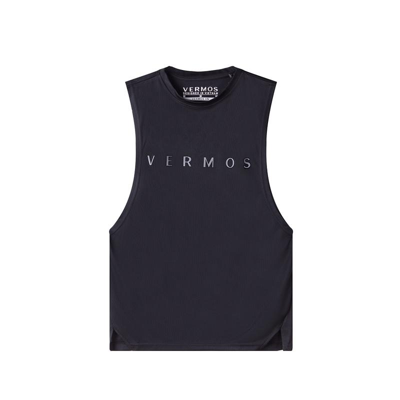 Áo Ba Lỗ Nam,Áo Tanktop Tập Gym VERMOS V4