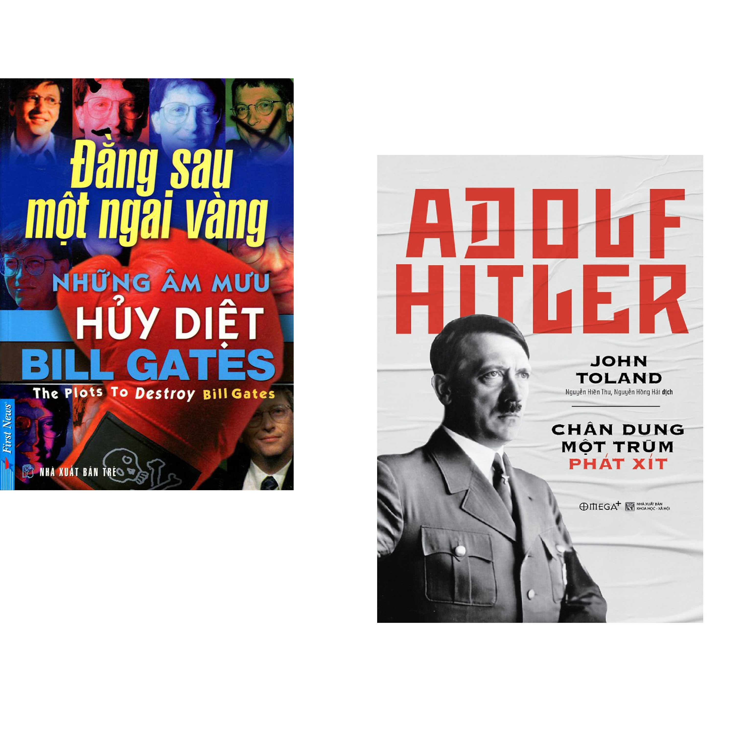 Combo 2 cuốn sách: Bill Gates - Những Âm Mưu Hủy Diệt + Adolf Hitler - Chân Dung Một Trùm Phát Xít