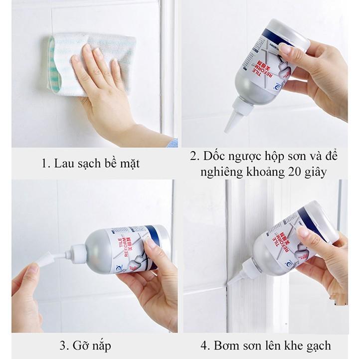 Hộp Sơn Chỉ Gạch Làm Sạch Nền Nhà Đa Năng