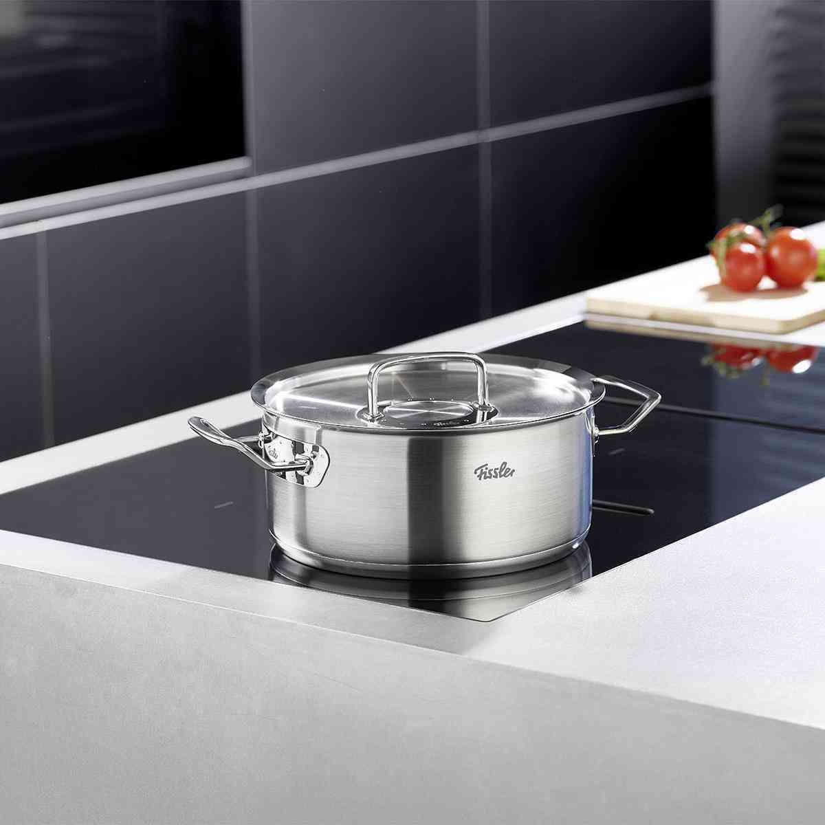 Bộ nồi 5 món Fissler OPC2 Original-Profi Collection cao cấp nắp inox, hàng chính hãng 100% sản xuất tại Đức.
