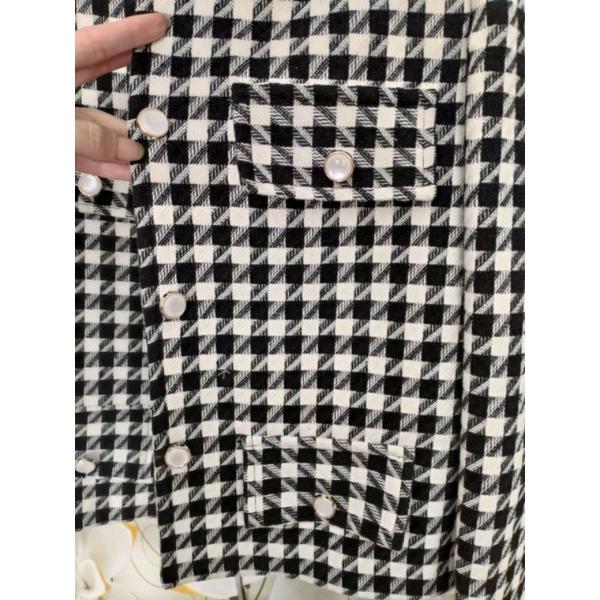 Áo khoác 2 lớp áo khoác blazer dáng ngắn 2 lớp