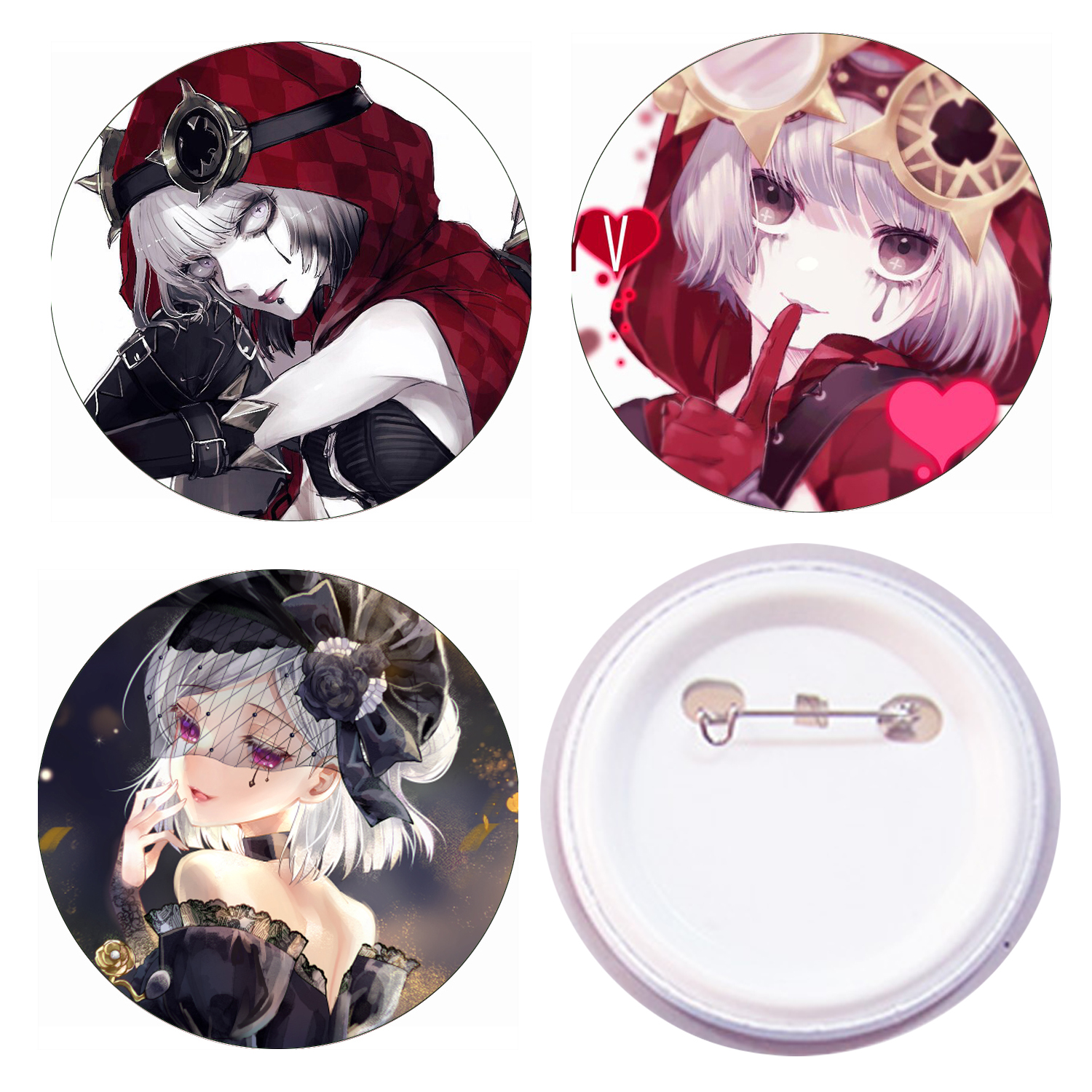 Huy hiệu set 5 cái Identity V nhân vật khác nhau
