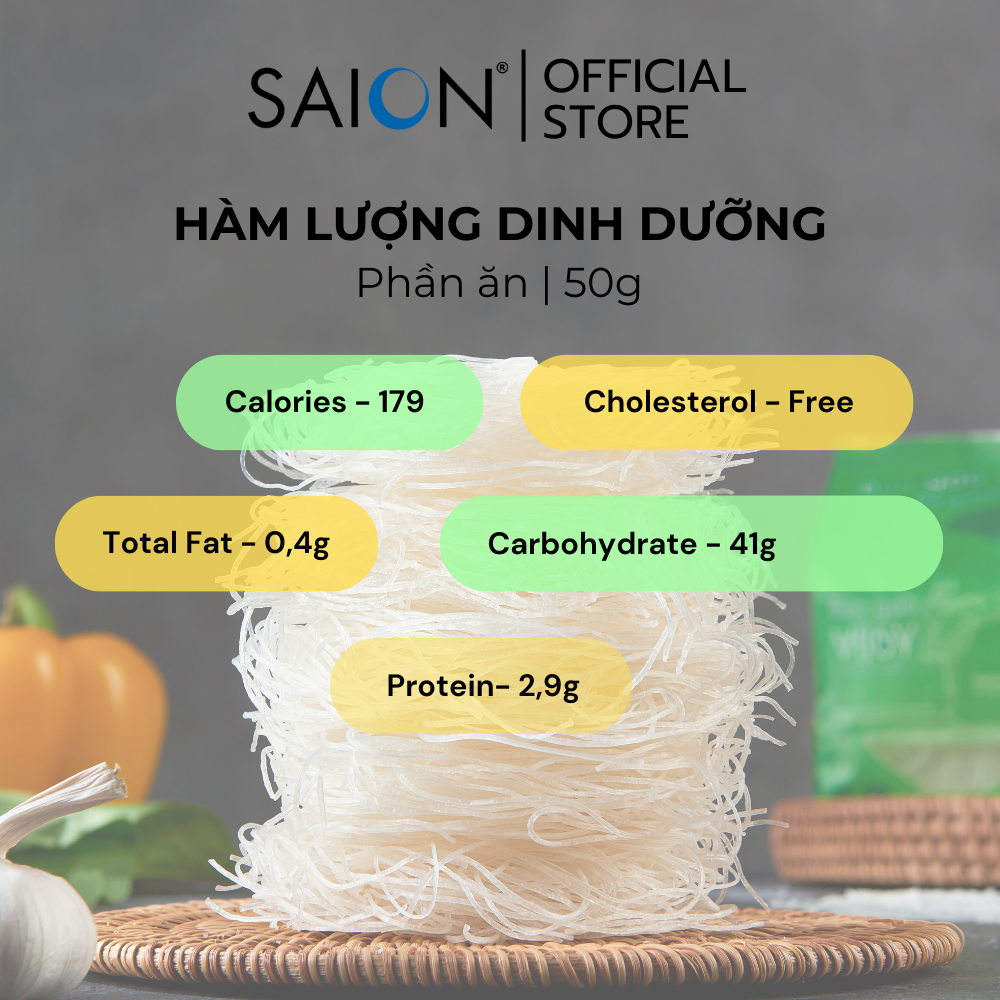 Bún gạo sạch VIJOY Tiện lợi Túi 200g