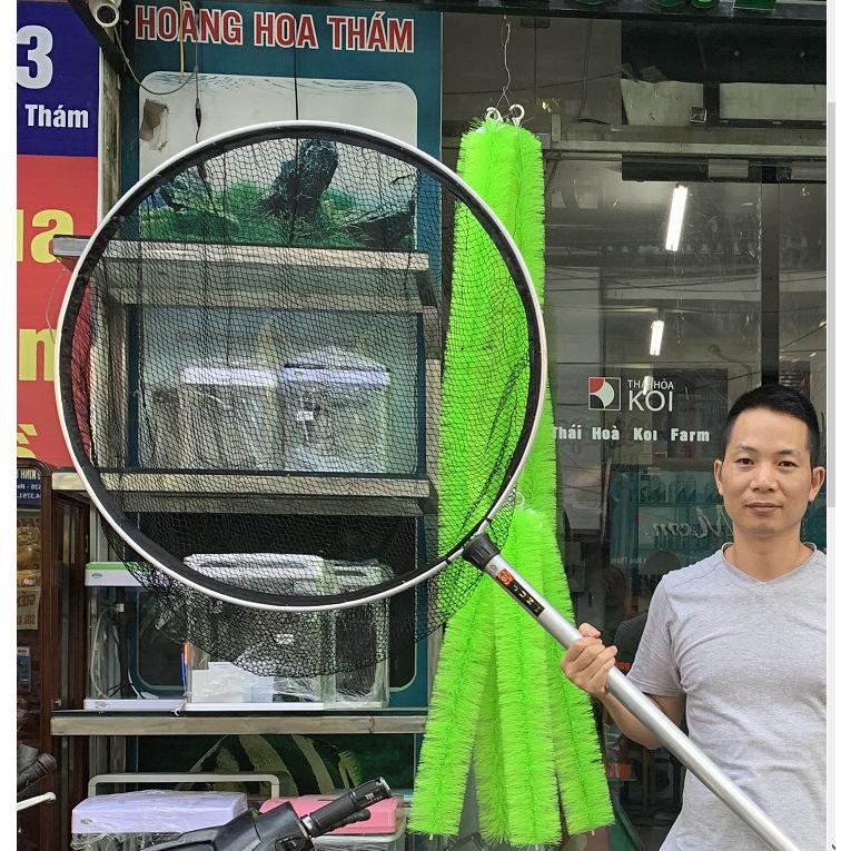 Vợt bắt cá koi đường kính 40cm, 50cm, 60cm, 80cm, 100cm