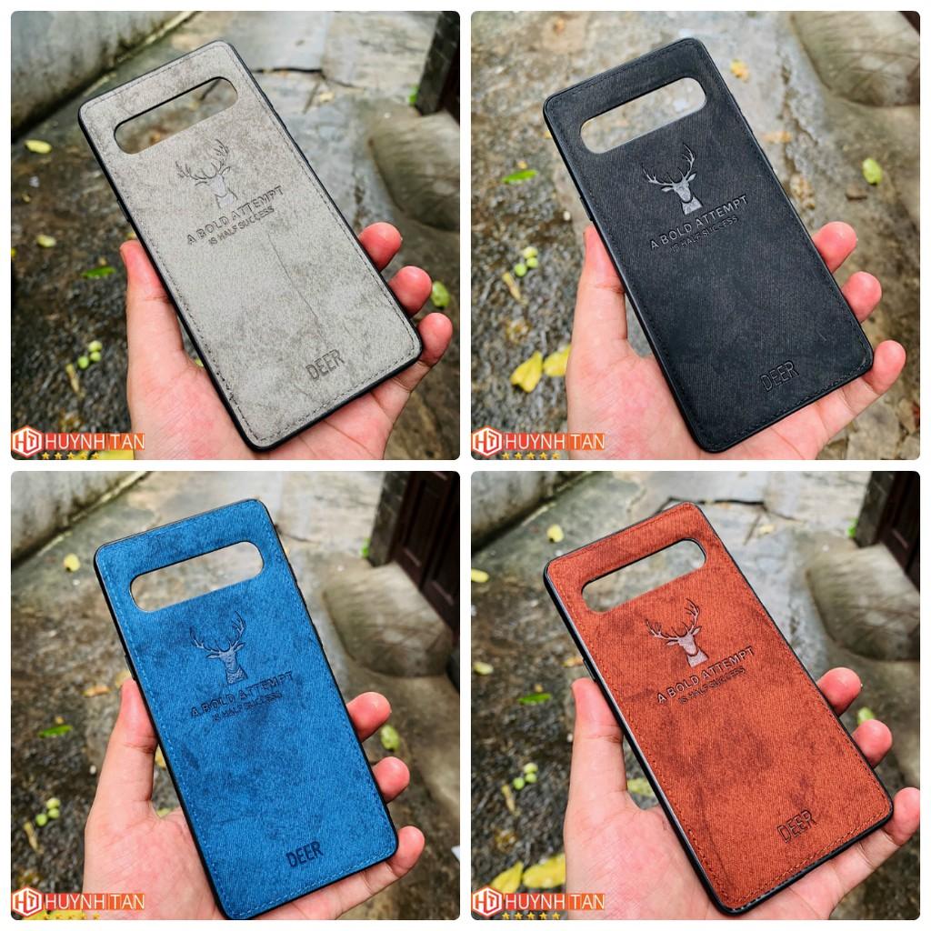 Ốp lưng s10 plus s10 s10 5g chống bám vân tay hình Nai 3D nhiều màu sắc phụ kiện điện thoại huỳnh tân store