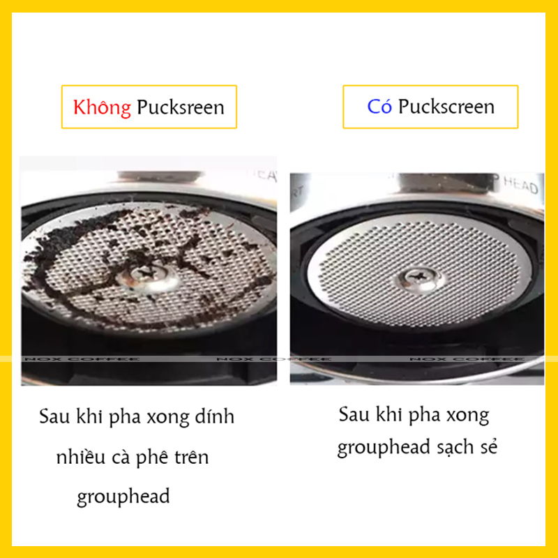 Puck screen | Lưới Lọc Cà Phê Nhiều Lớp Bằng Thép Không Gỉ