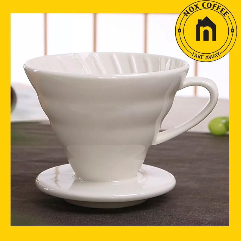 Phễu V60 Bằng Sứ (Pour Over)