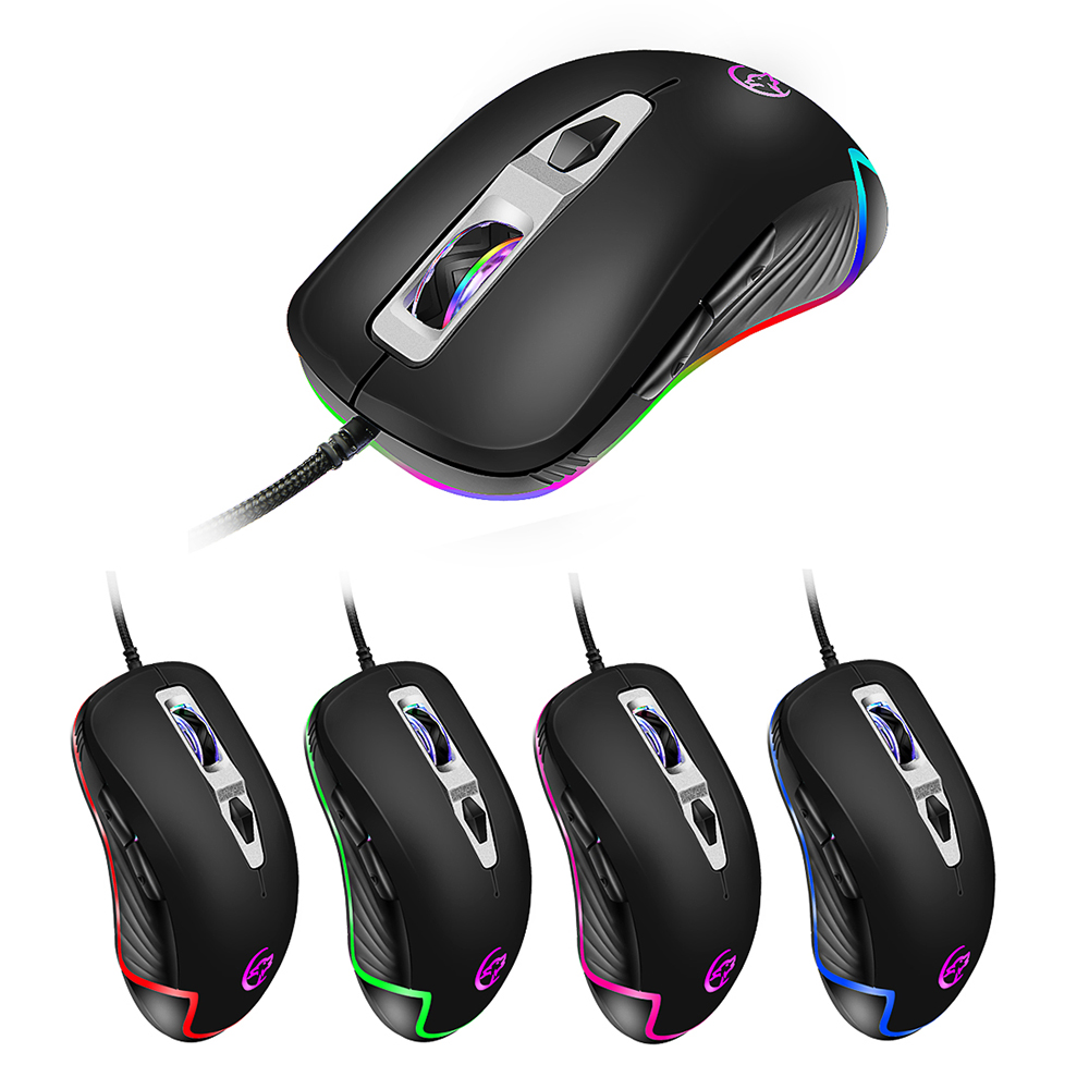 Chuột Chơi Game Có Dây G818 3200 DPI Có Thể Điều Chỉnh 8 Nút Đèn