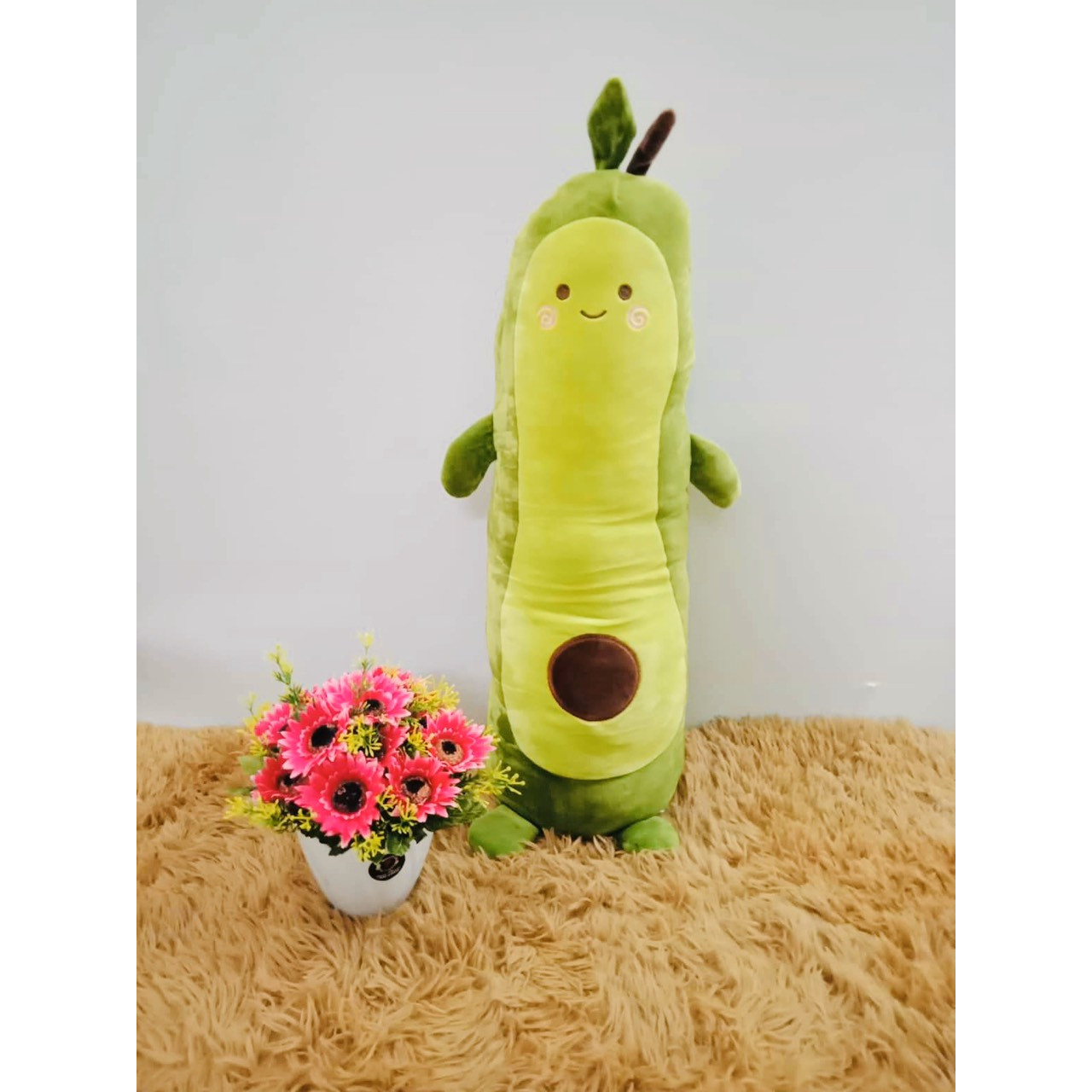 Thú bông hình trái bơ cười 70cm