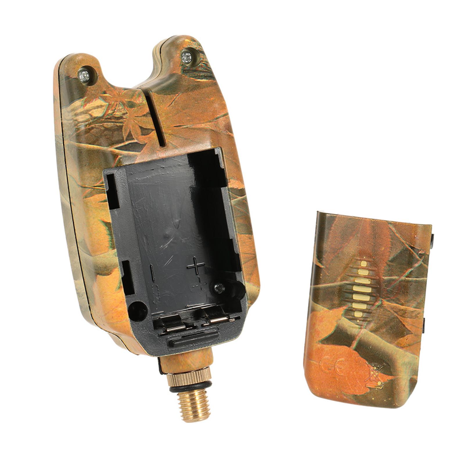 Báo Động Câu Cá Cắn Kỹ Thuật Số Bằng Đèn Led Với Độ Nhạy Âm Lượng Có Thể Điều Chỉnh