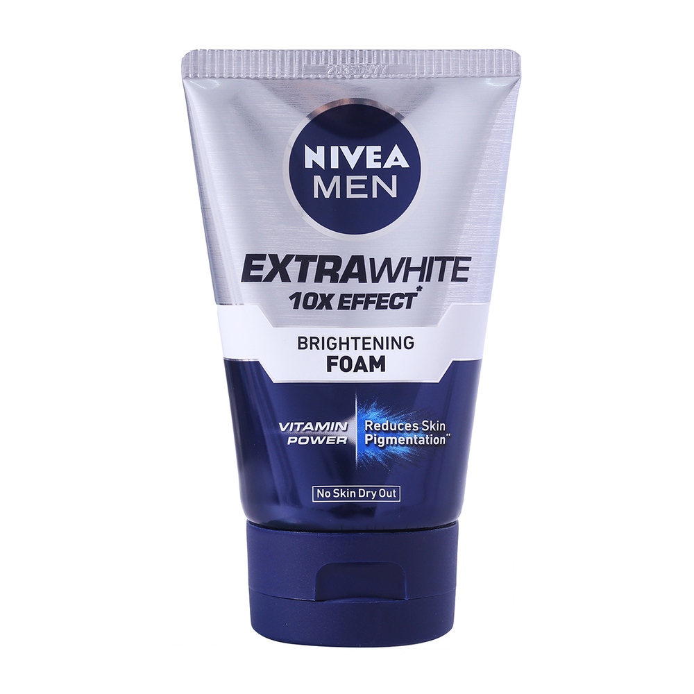 Sữa Rửa Mặt Nivea Men Extra White 100G