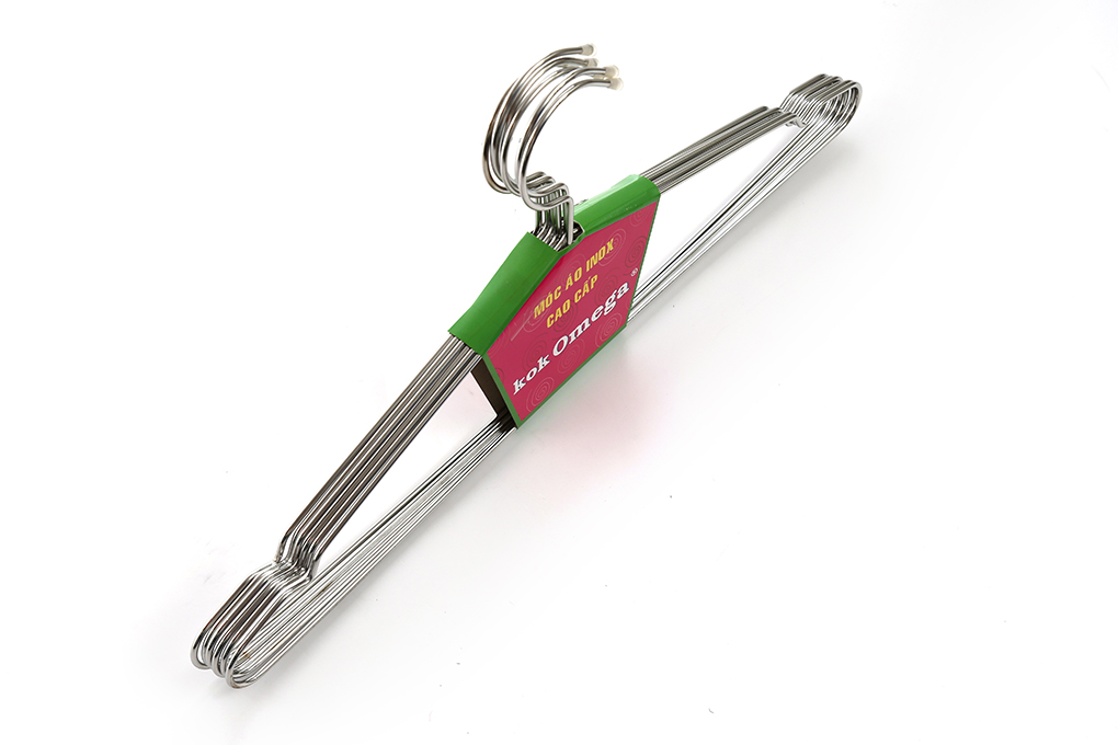 Bộ 3 Móc Áo Inox Không Gỉ Sét Cao Cấp kokOmega - ( MA-05)