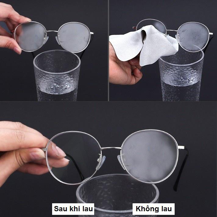 Khăn lau kính Nano chống bám hơi nước