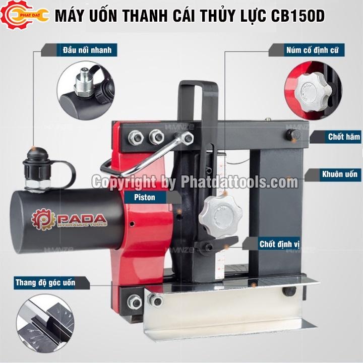 Máy Uốn Thanh Cái Đồng Thủy Lực CB150D