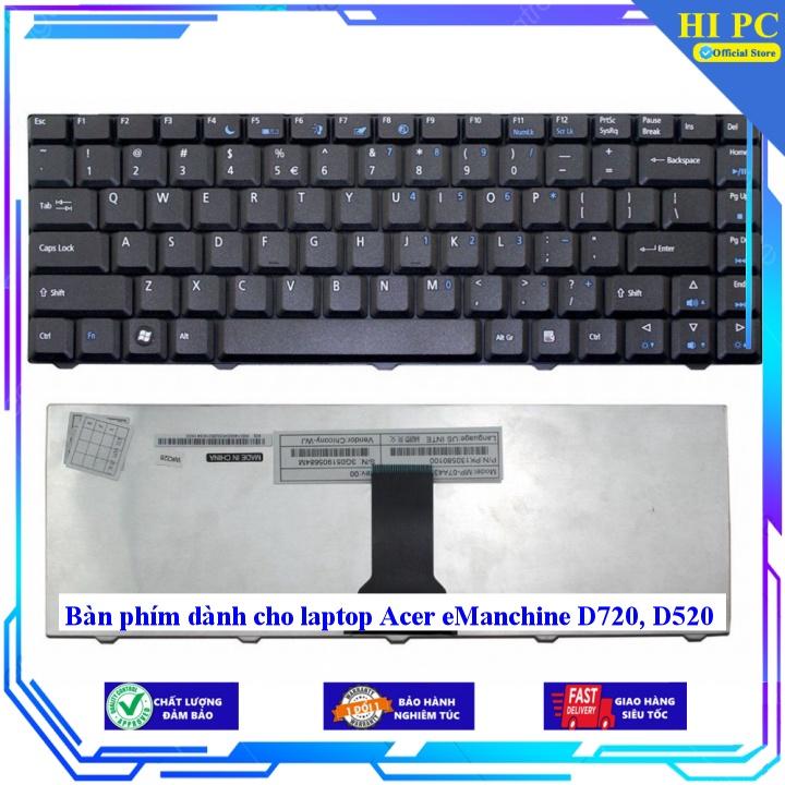 Bàn phím dành cho laptop Acer eManchine D720 D520 - Hàng Nhập Khẩu