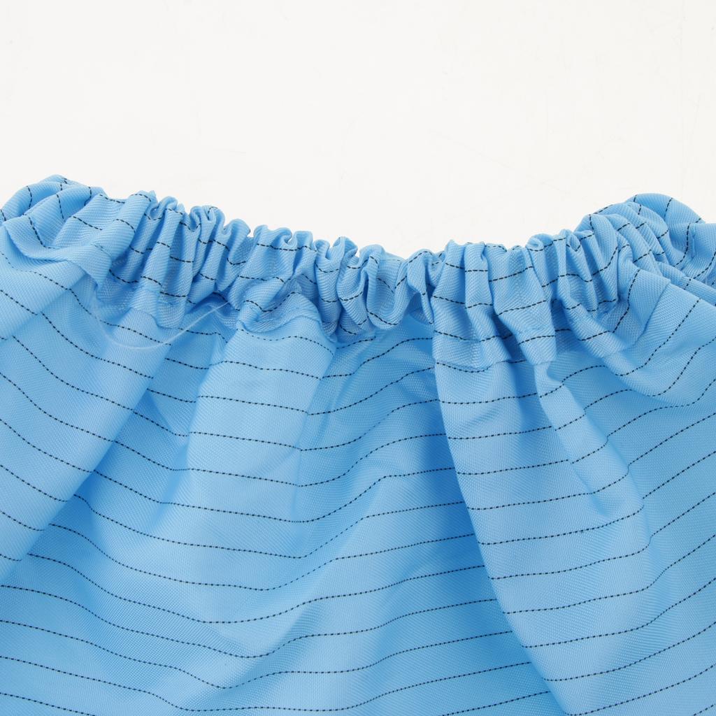 Anti-static Reusable Shoe Boot Cover Blue Overshoe Protector For Workshop