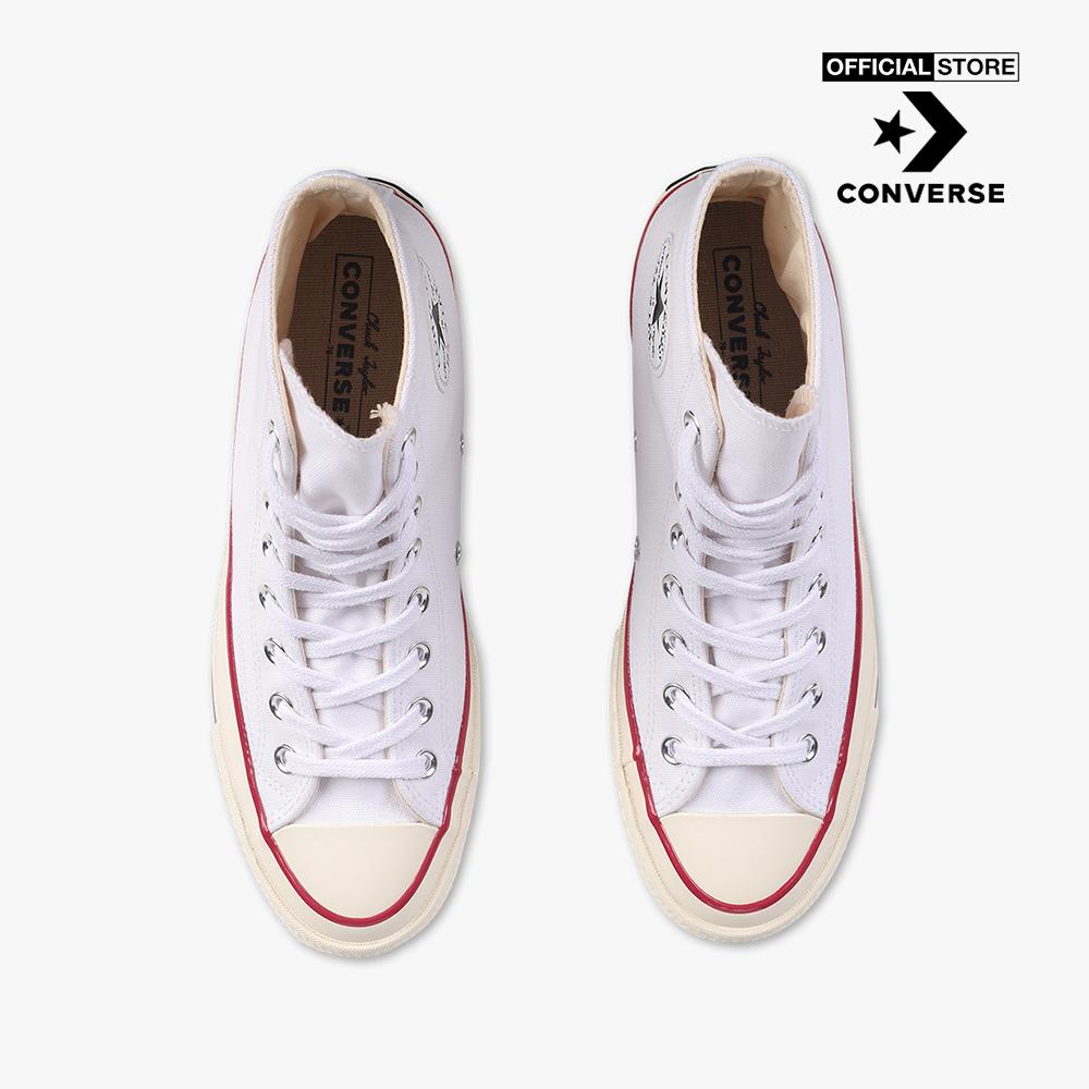 CONVERSE - Giày sneakers cổ cao unisex Chuck Taylor All Star 1970s 162056C-0000_WHITE