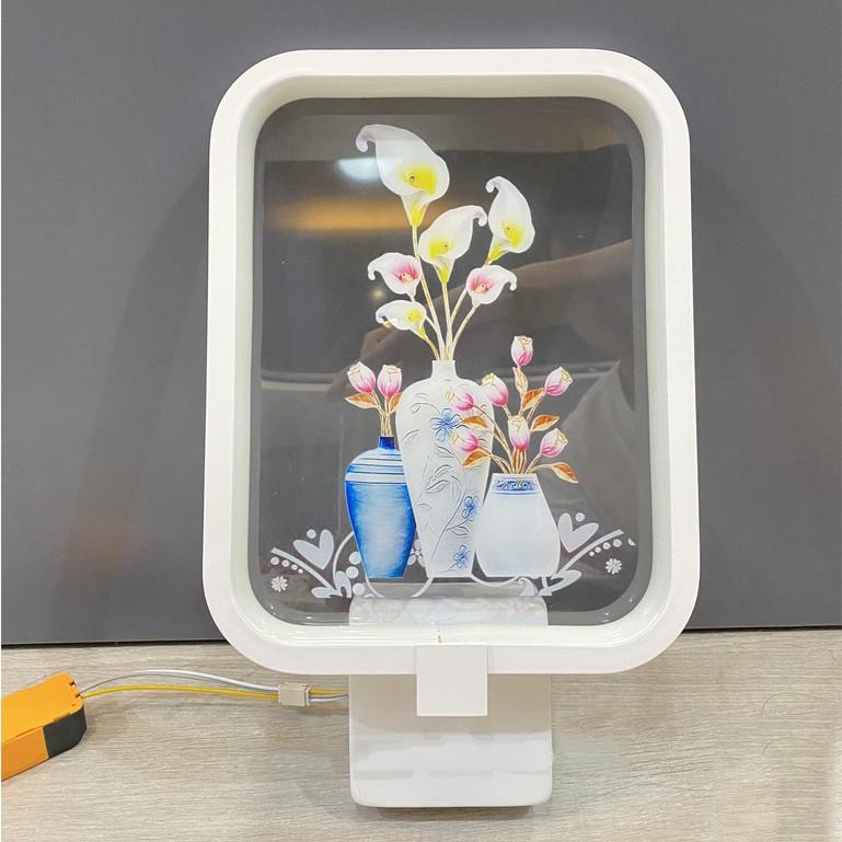Đèn gắn tường LED kiểu dáng hiện đại, độc đáo - 3 chế độ ánh sáng.