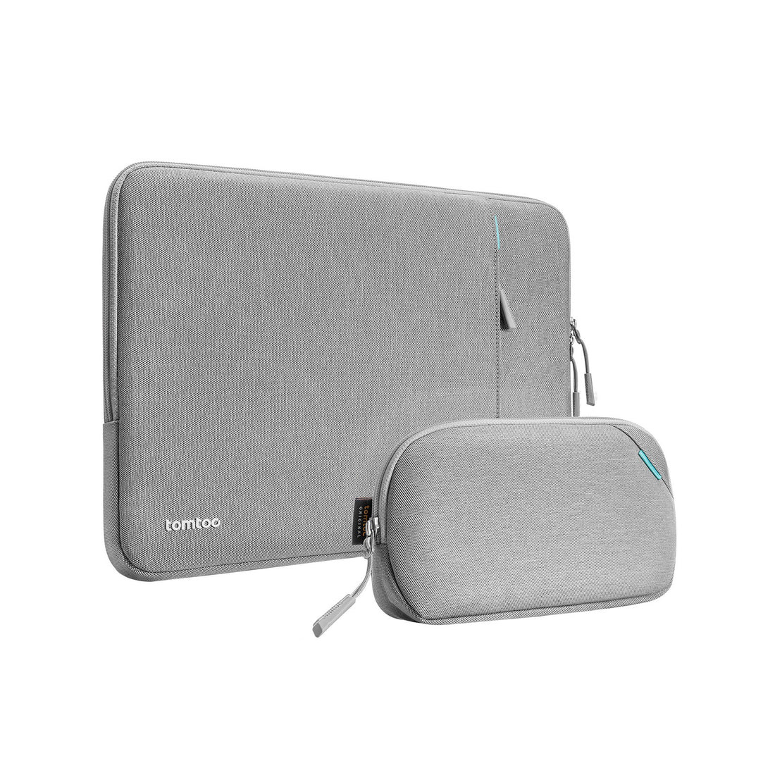 Túi Chống Sốc Laptop TOMTOC A13-C12 Sleeve Kit Dành Cho Macbook 13 inch 360 Protective Kèm Túi Phụ Kiện - Hàng Chính Hãng
