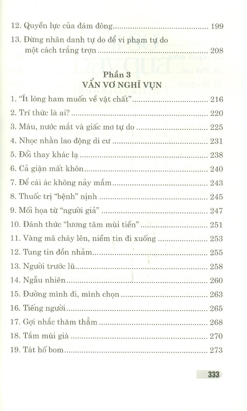 Chỉ Sợ Bay Qua Những Thân Thiết Cuộc Đời