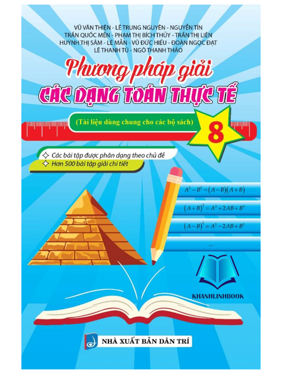 Sách - Phương Pháp Giải Các Dạng Toán Thực Tế 8