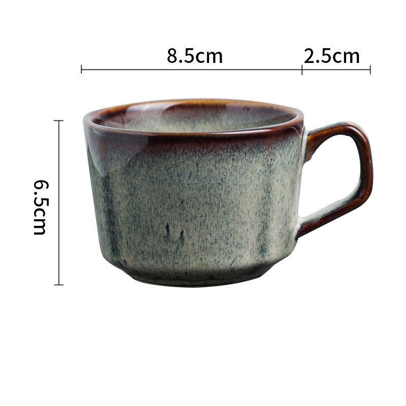Sét Tách trà sứ, cốc sứ hỏa biến cao cấp. Cốc cafe sứ 210ml