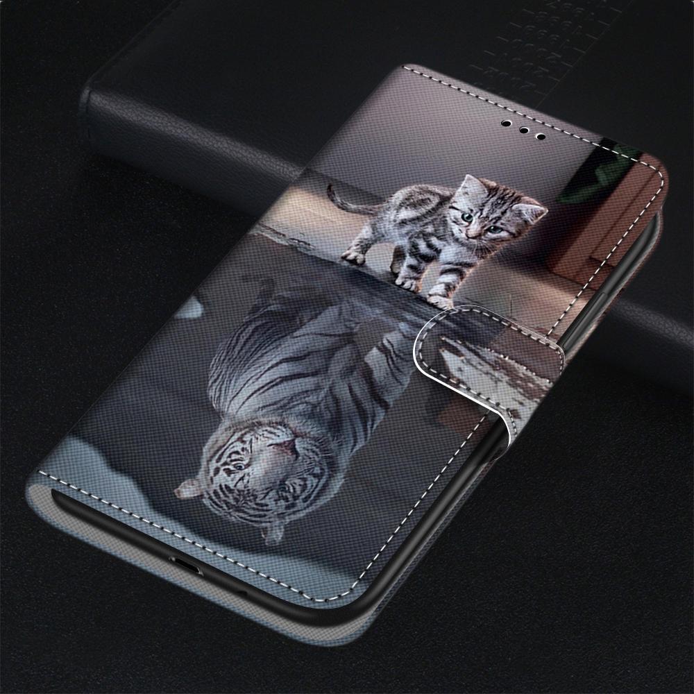 Bao da PU điện thoại nắp lật kèm ngăn đựng thẻ cho Xiaomi Redmi 9 9A 9C Poco M3 Poco X3 NFC X3PRO