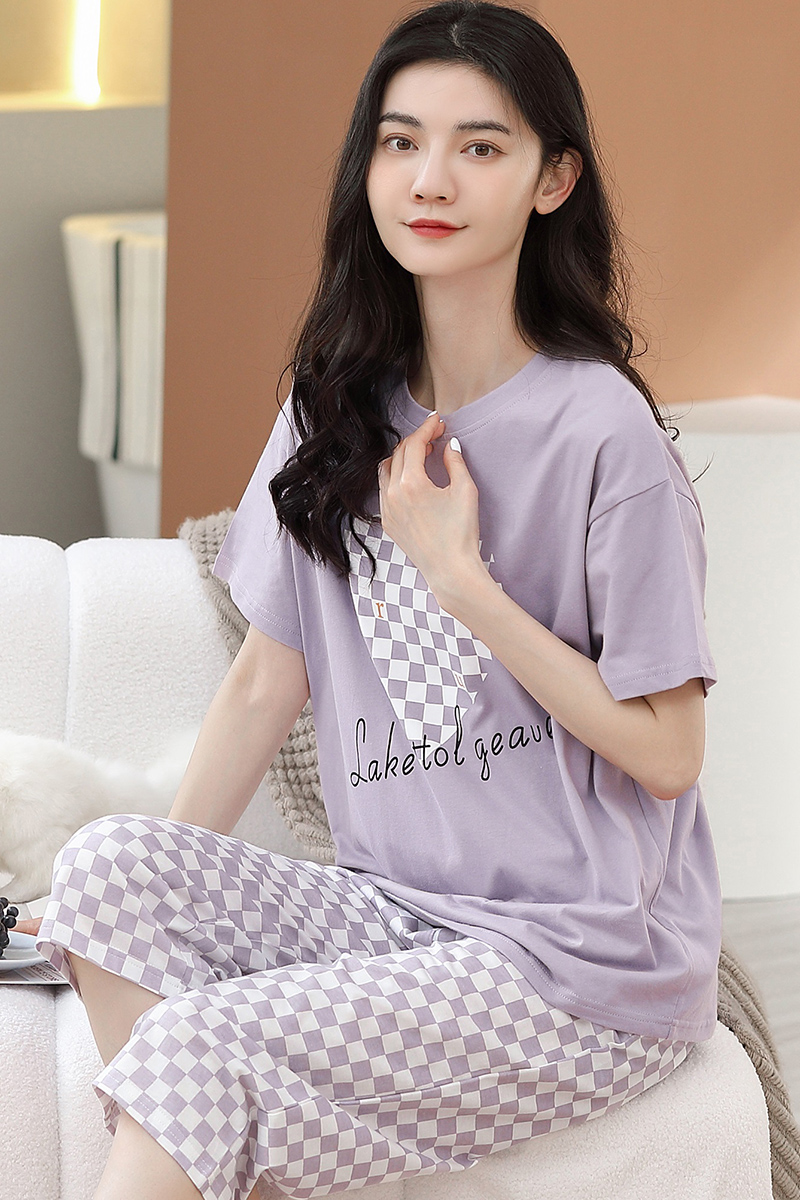 Quần áo mặc nhà cotton 5645