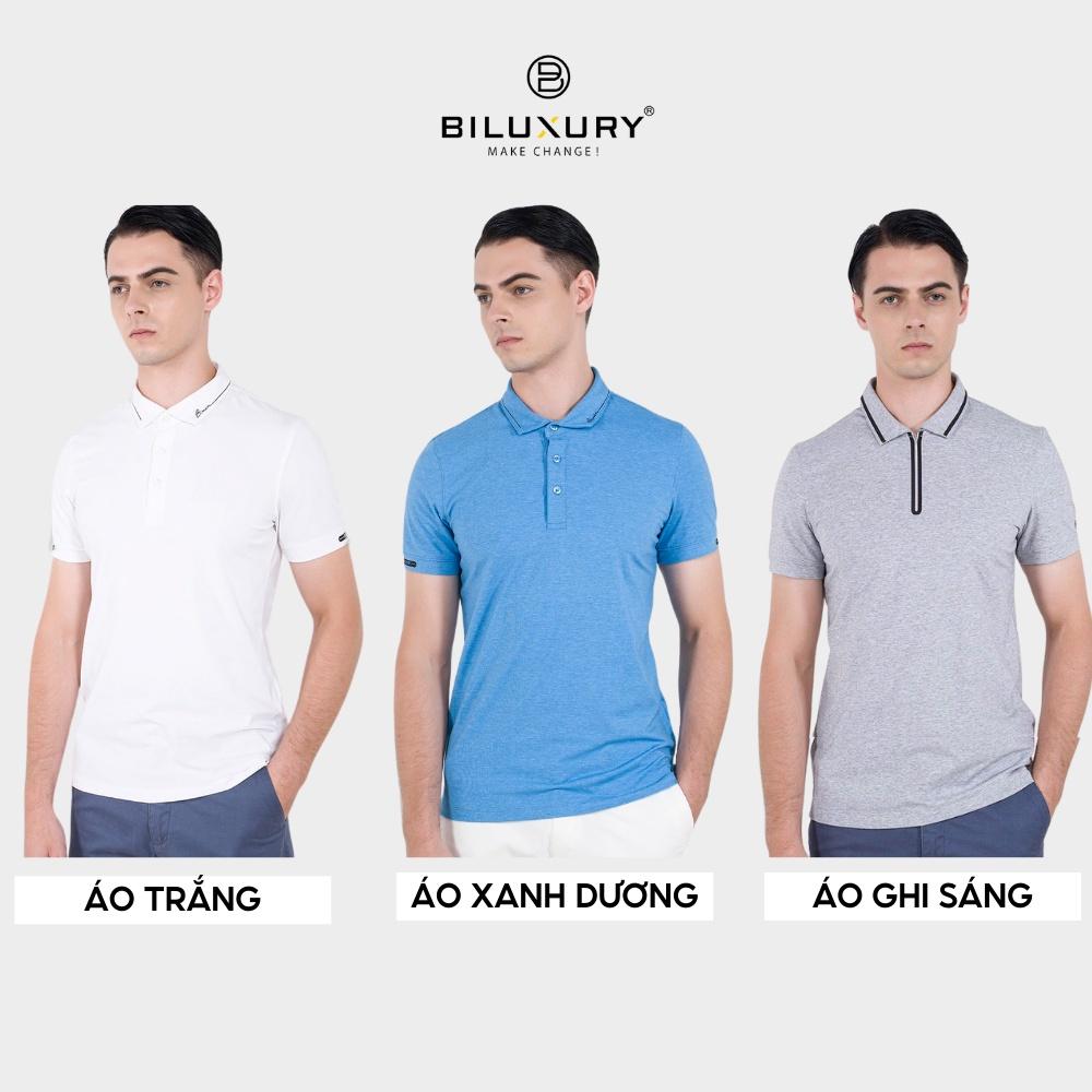 Áo polo nam cổ bẻ Biman by Biluxury thun co giãn 4 chiều form chuẩn vừa người thoải mái vận động 5APCT001