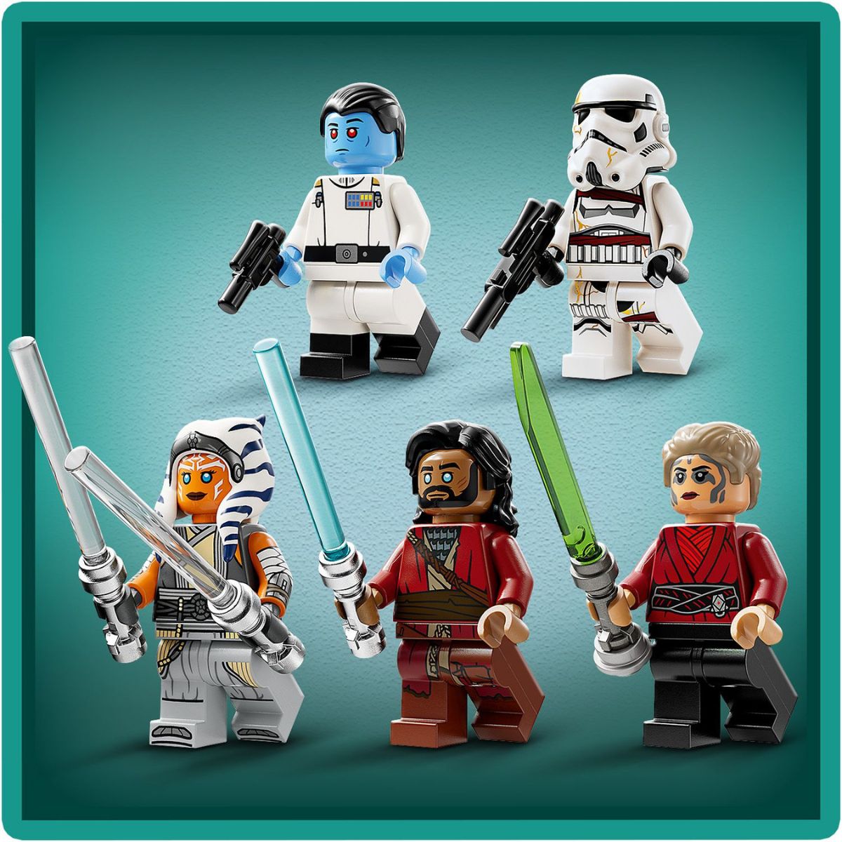 LEGO STAR WARS 75385 Đồ Chơi Lắp Ráp Cuộc Chiến Của Ahsoka Tano Trên Peridea (382 chi tiết)