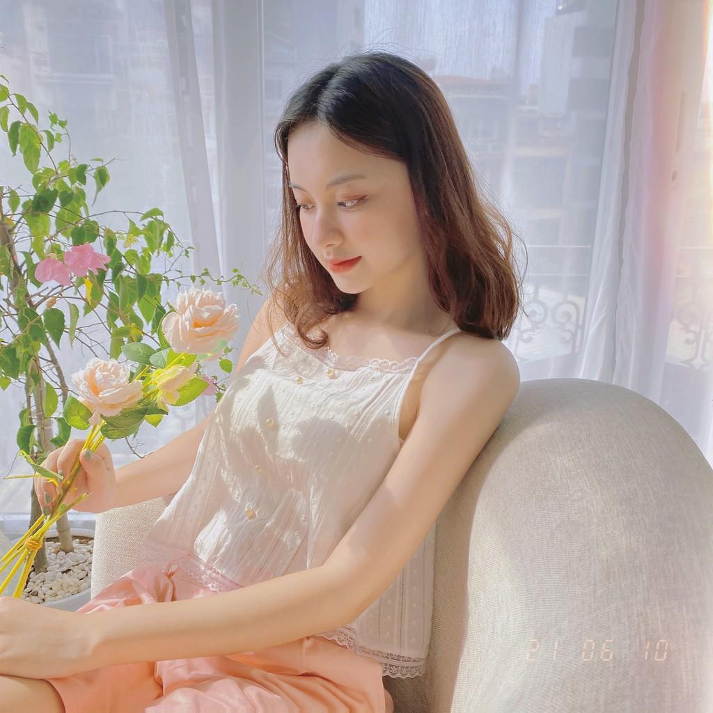 Áo hai dây phong cách Hàn quốc, áo 2 dây ulzzang - Made by Toneontone TOT