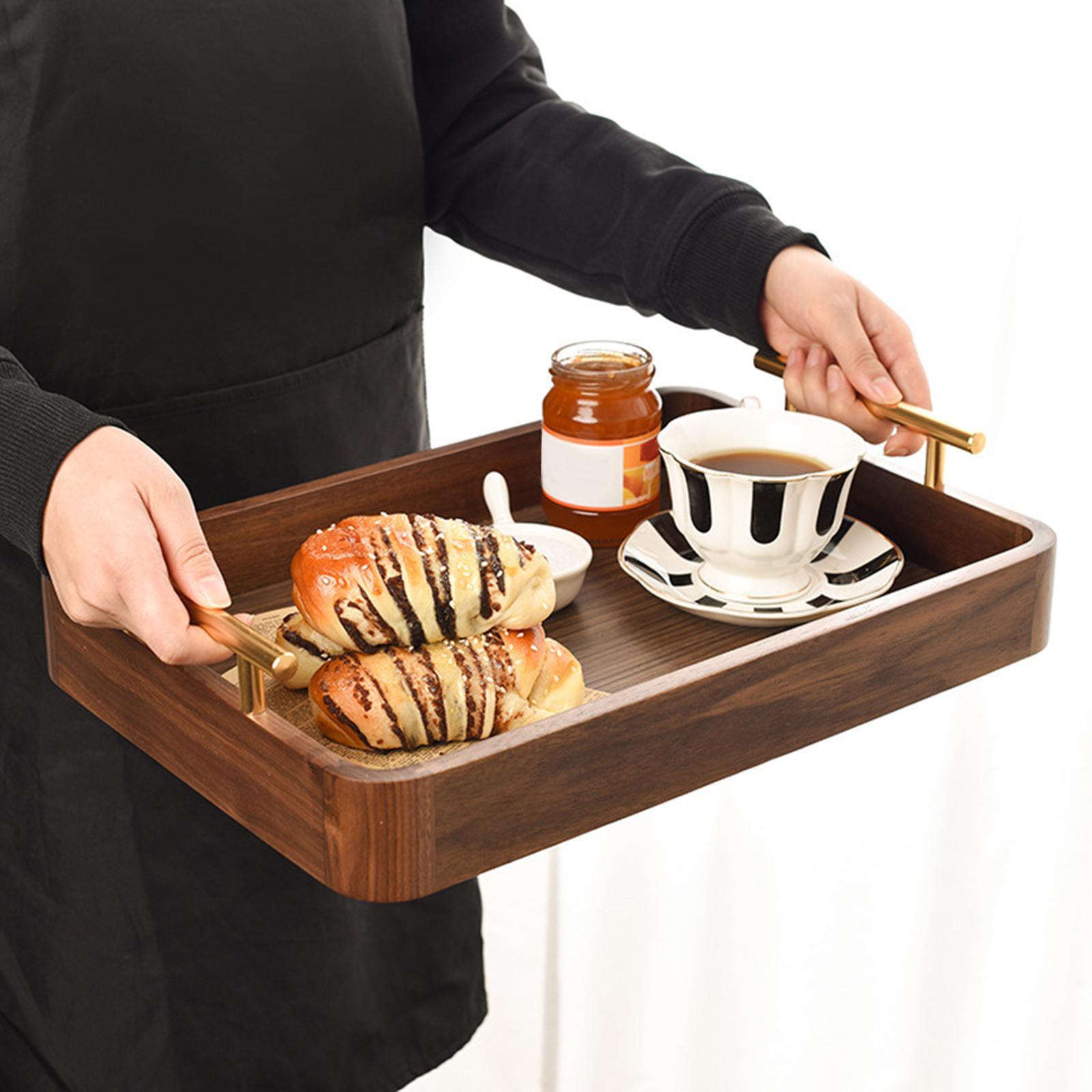 Snack Tray Coffee  Tableware  for Dessert Dinner Home