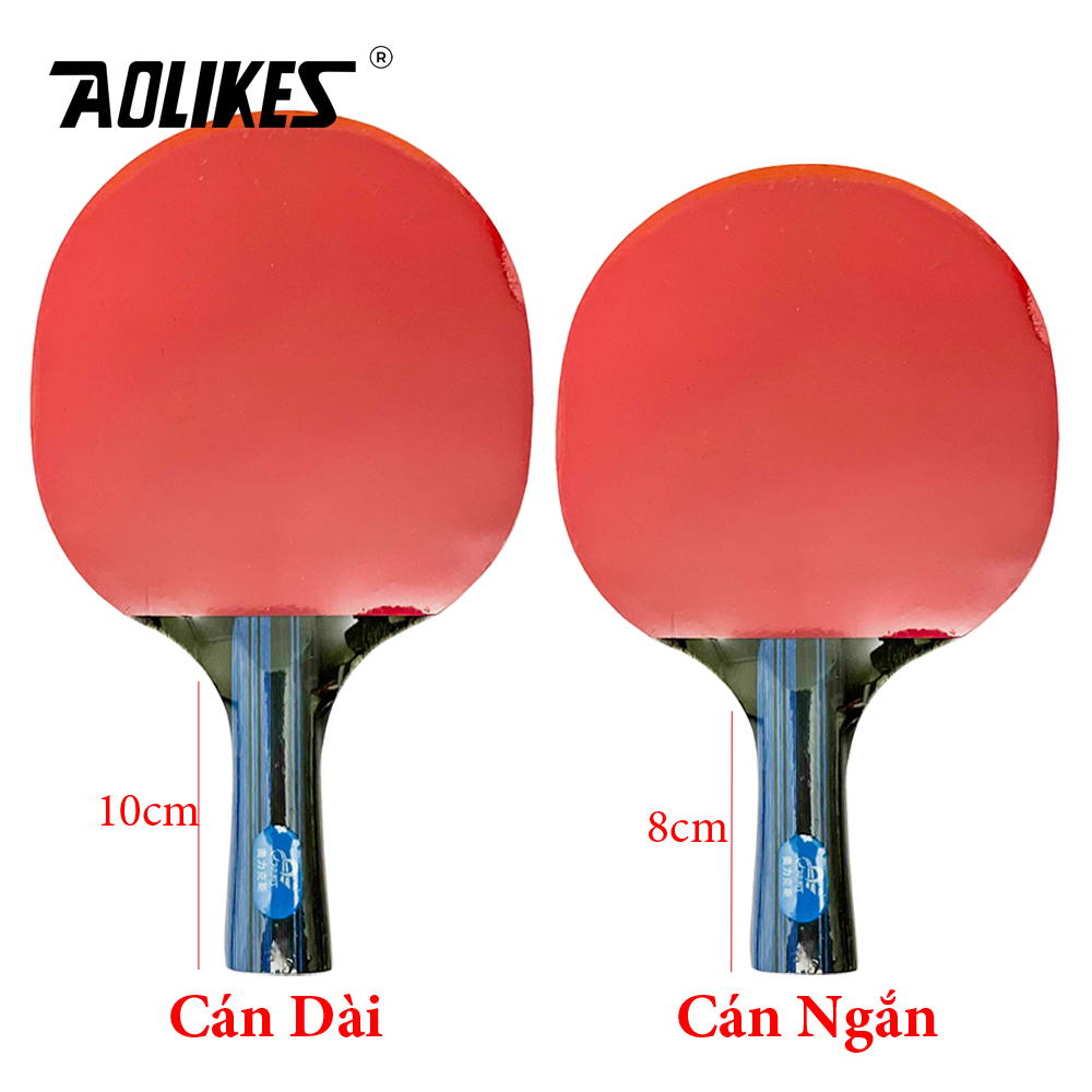 Bộ 2 vợt bóng bàn tặng kèm 3 bóng AOLIKES A-9845 table tennis bat