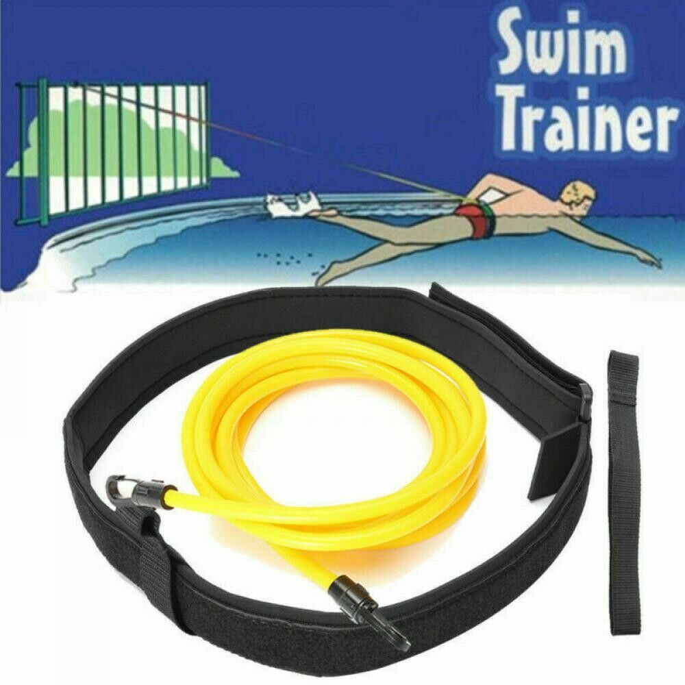 Dây Đai Kháng Lực Co Giãn Có Thể Điều Chỉnh Hỗ Trợ Luyện Tập Bơi Lội Cho Người Lớn Và Trẻ Em