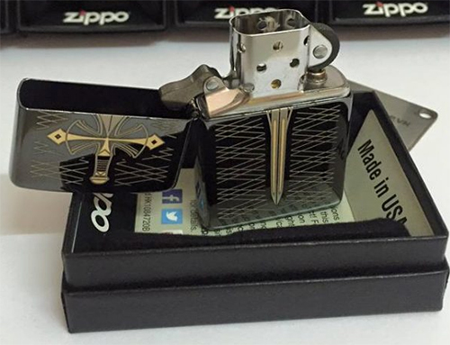 Bật Lửa Zippo 28799 - Dagger Ebony