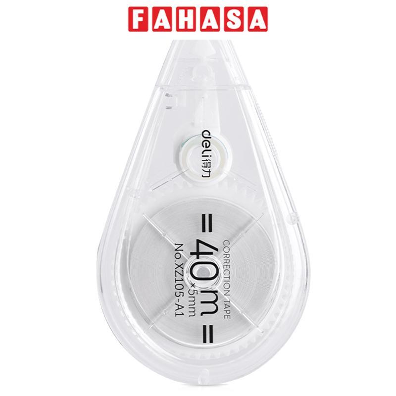 Băng Xóa Kéo 40 m x 5 mm - Deli XZ105-A1