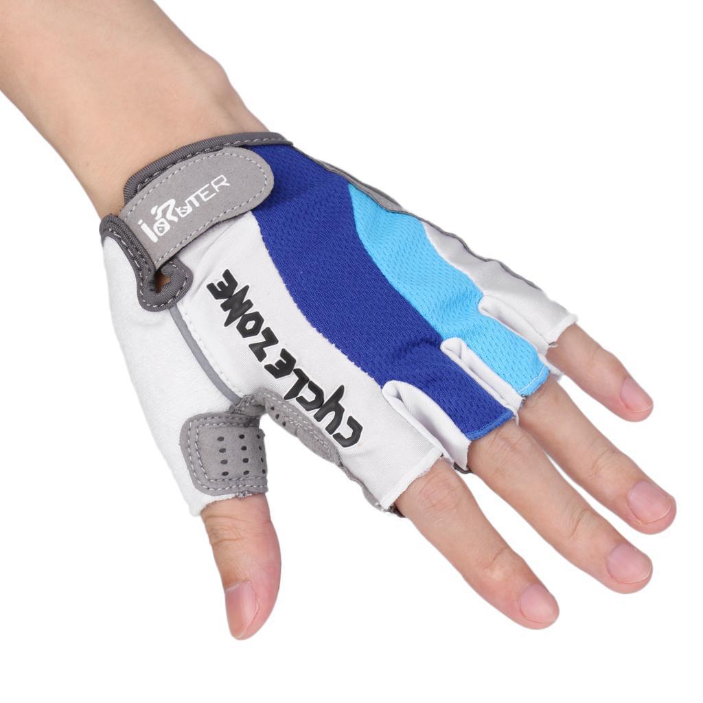 Shockproof Anti-slip Outdoor Professional Road Bike Bicycle Half Finger Cycling Gloves for Men Sport Gloves