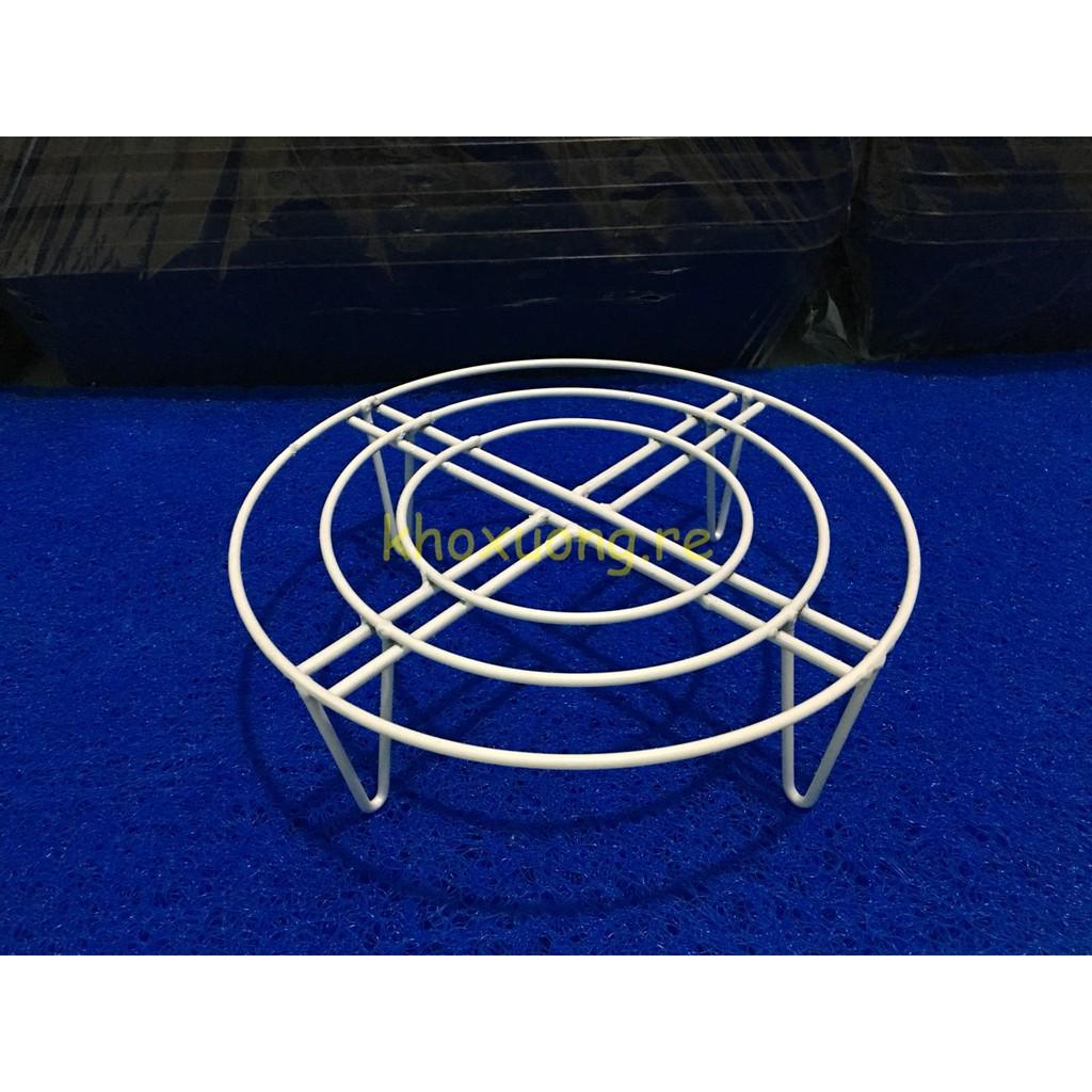 Đế Lót Chậu, Khung Sắt Lót Chậu - Có 4 Chân Cố Định, Rất Dày Chống Rỉ Sét