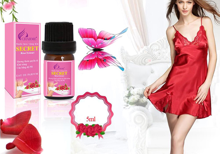 Nước Hoa Vùng Kín Charme Secret Rose Extract 5ml