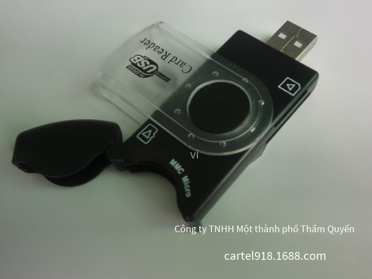 Giá thấp nhất Đầu đọc thẻ USB Đầu đọc thẻ SIM xoay Đầu đọc thẻ SIM tất cả trong một