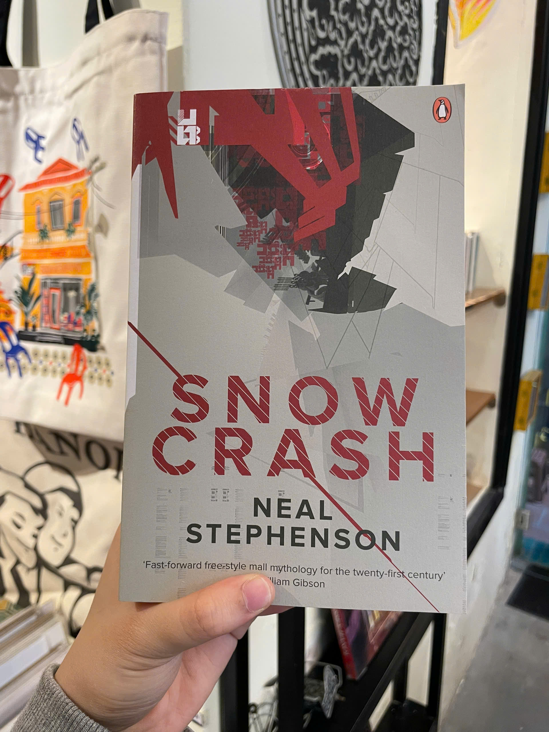 Sách - Snow Crash by Neal Stephenson | Science Fiction in English / Cyberpunk / Ngoại văn