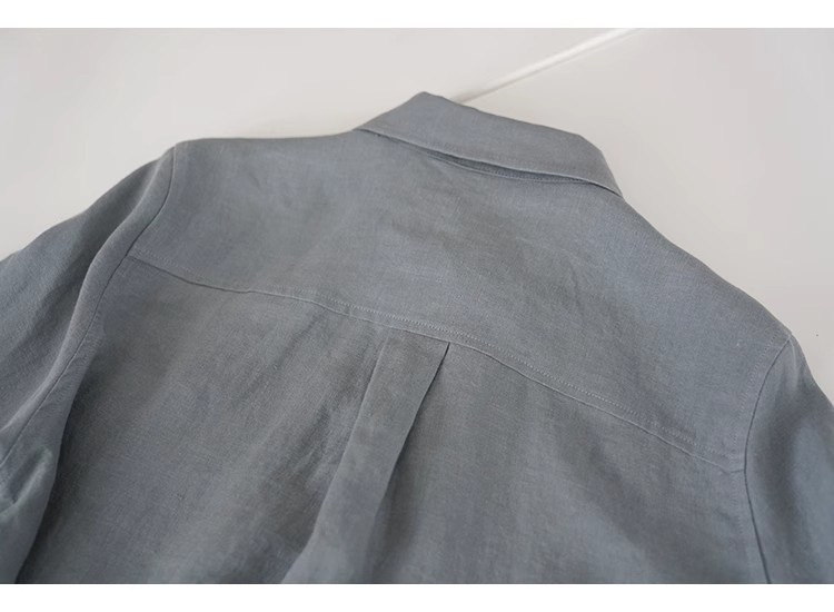 Set Đồ Nữ LINEN Haint Boutique Sơ Mi Cổ Vest Mix Short Lửng Chất Vải Mềm Mát Phong Cách Ulzzang Bv05